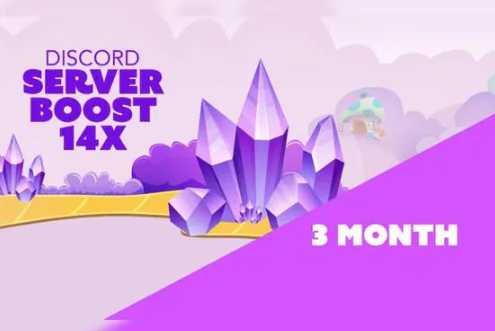 1 Month 14x Server Boosts